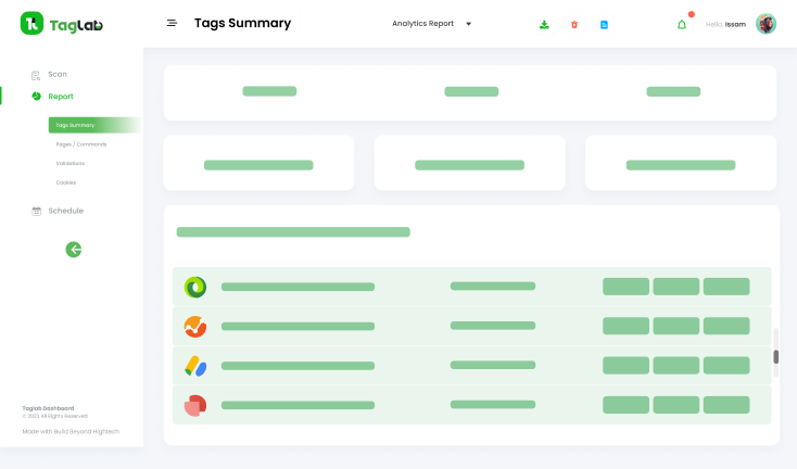 TAGLAB Analytics SaaS Tool